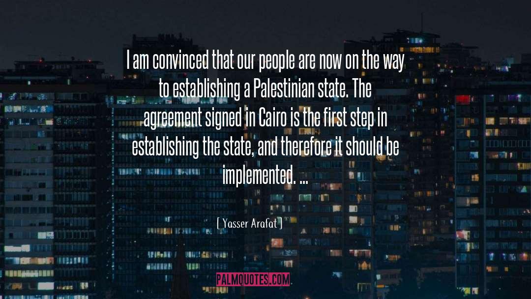 Israeli Palestinian quotes by Yasser Arafat