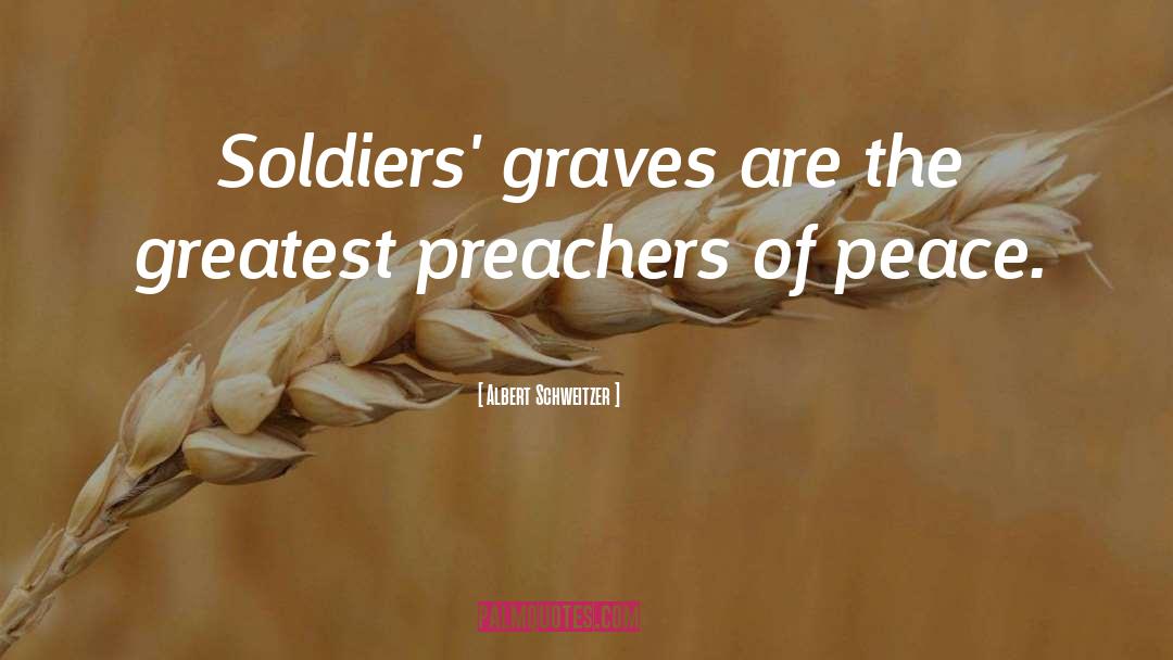 Israeli Soldiers quotes by Albert Schweitzer