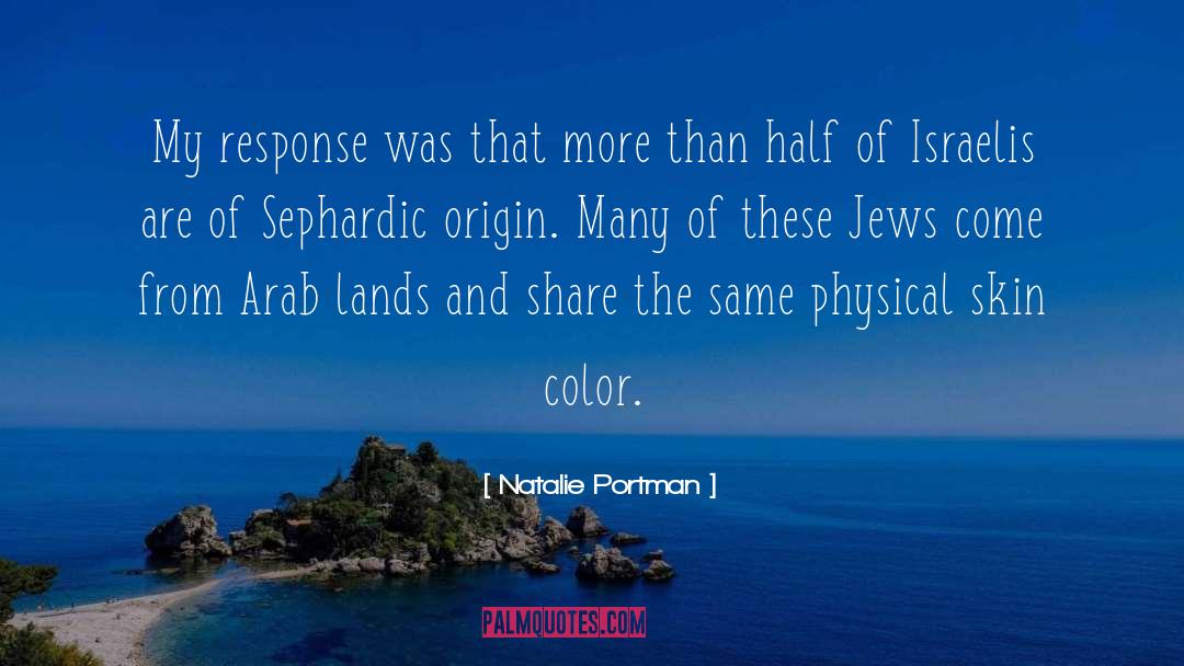Israelis quotes by Natalie Portman