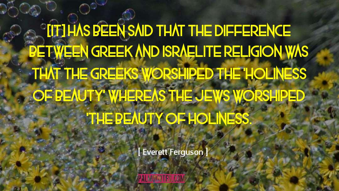 Israelite quotes by Everett Ferguson