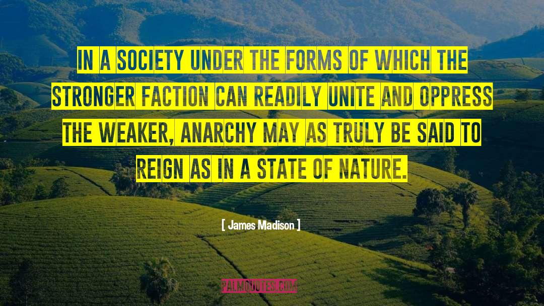 Israelites Unite quotes by James Madison