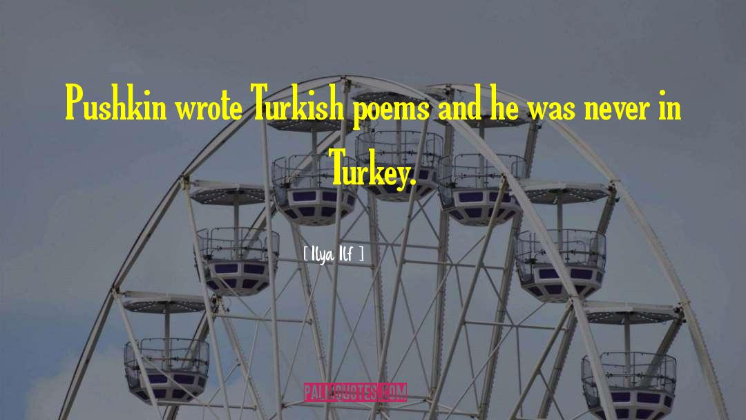 Israelmore Poems quotes by Ilya Ilf