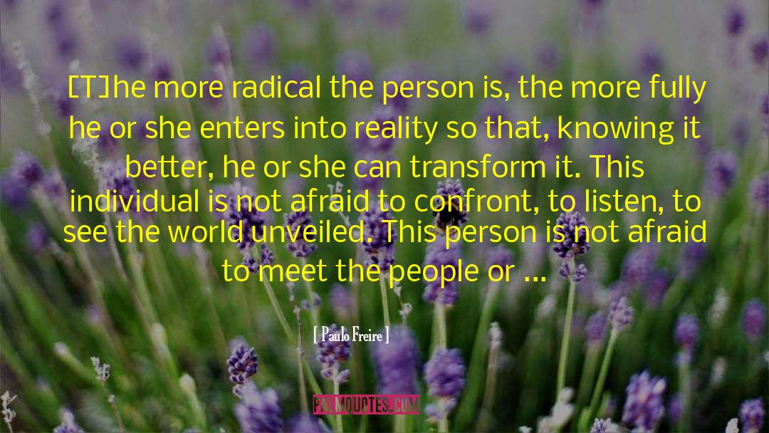 Israelyan World quotes by Paulo Freire