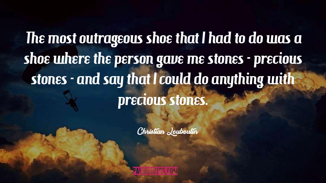 Issler Shoe quotes by Christian Louboutin