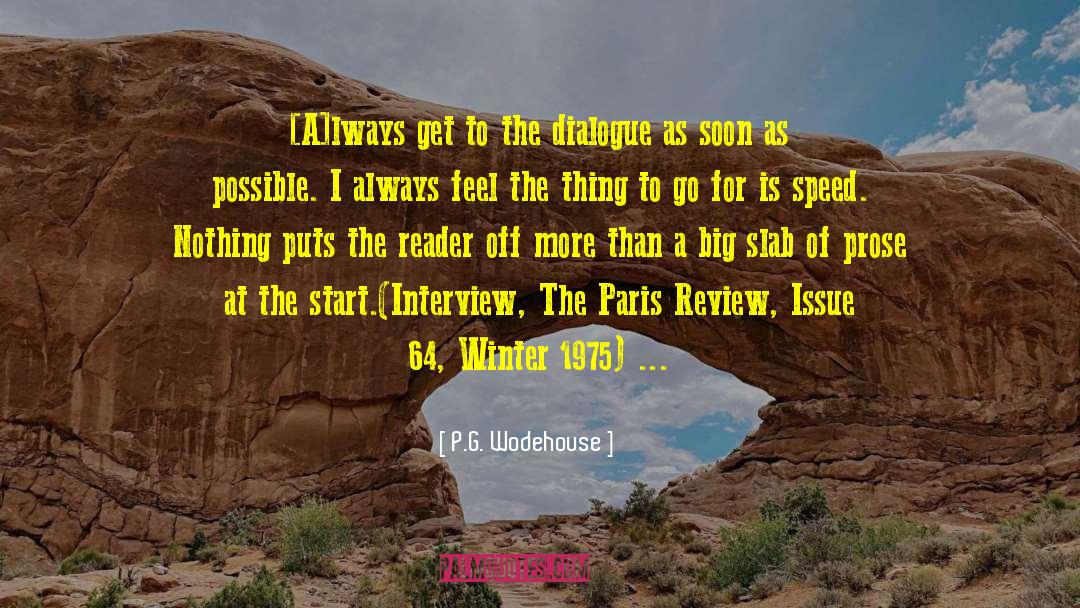 Issue 7 quotes by P.G. Wodehouse