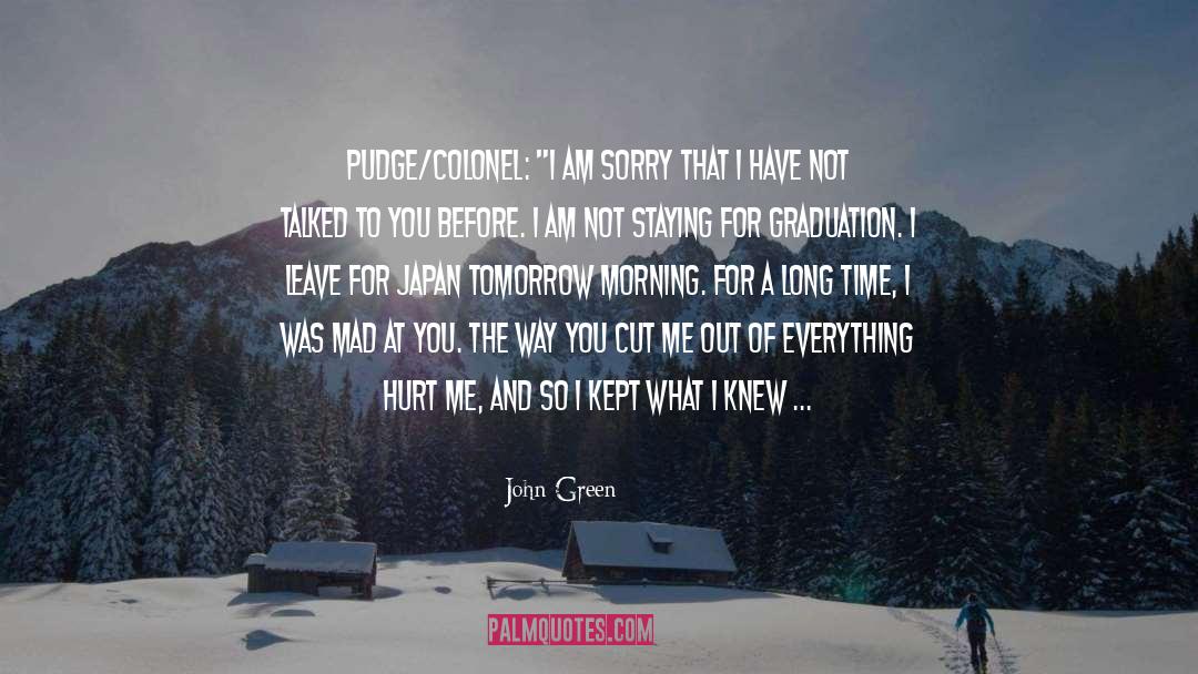 Ist Death Anniversary quotes by John Green