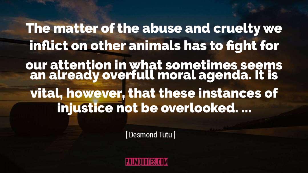 Istinto Animal quotes by Desmond Tutu