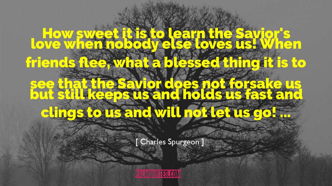 It Does Not Let Us Fly quotes by Charles Spurgeon