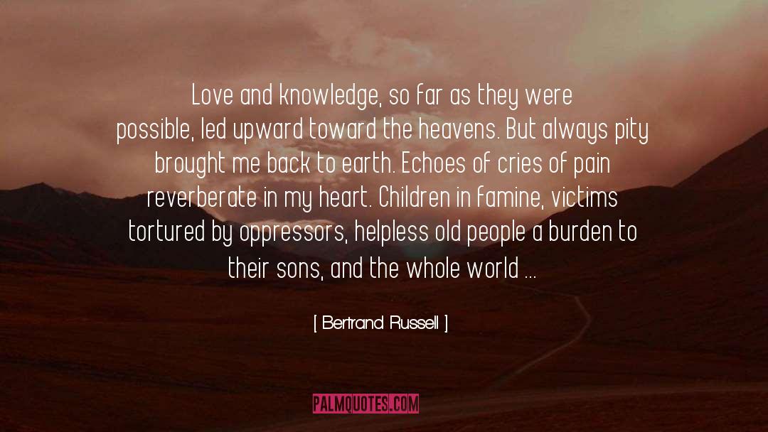 It Echoes quotes by Bertrand Russell