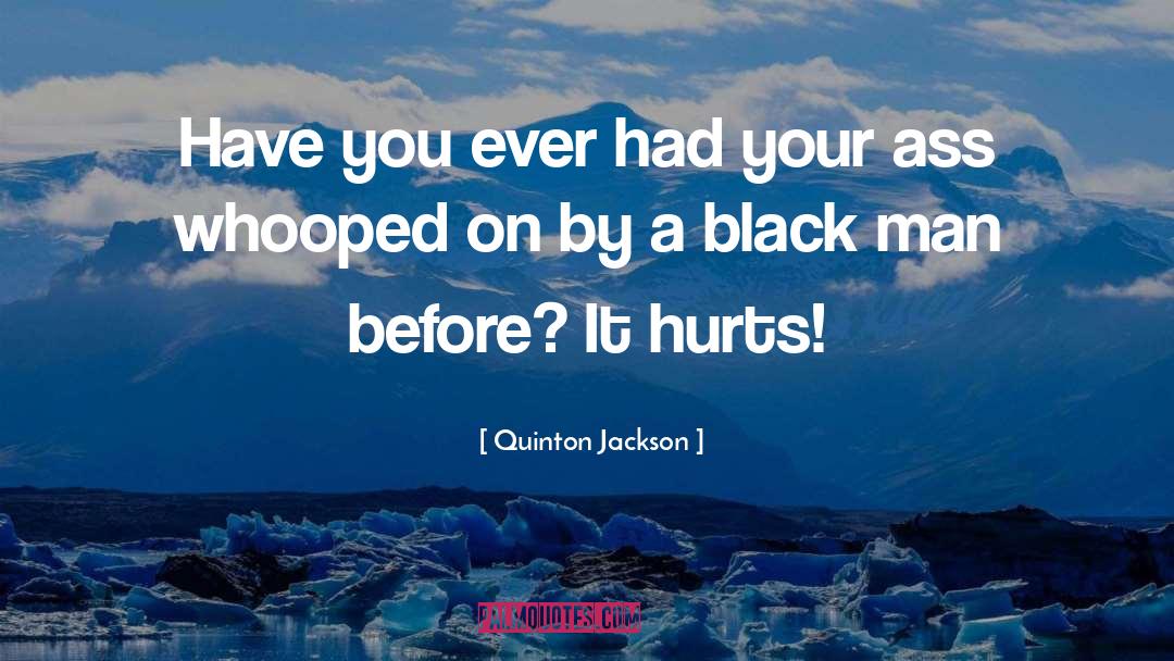 It Hurts quotes by Quinton Jackson