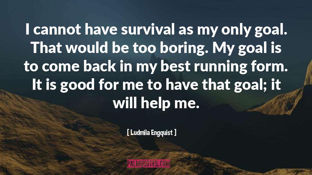 It Is Good quotes by Ludmila Engquist