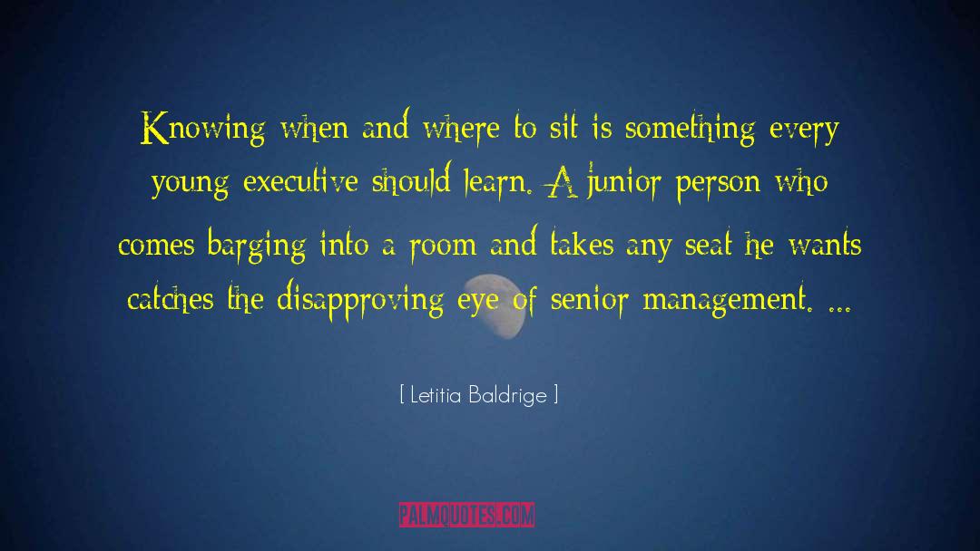 It Management quotes by Letitia Baldrige