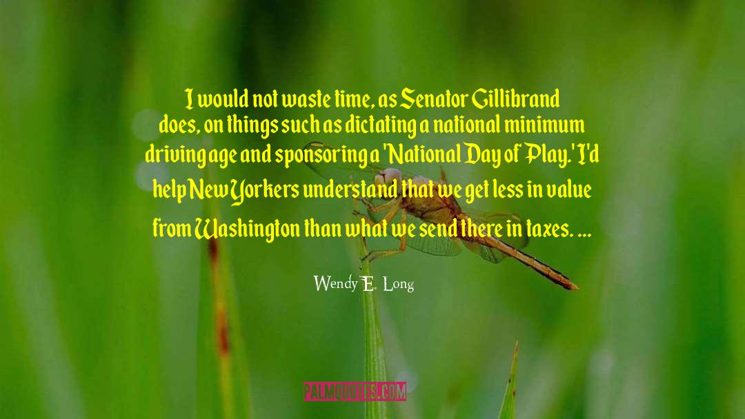 It Never Rains On National Day quotes by Wendy E. Long