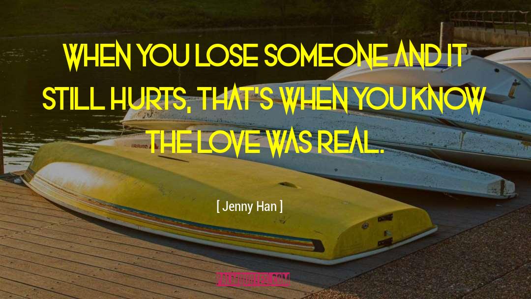 It Still Hurts quotes by Jenny Han