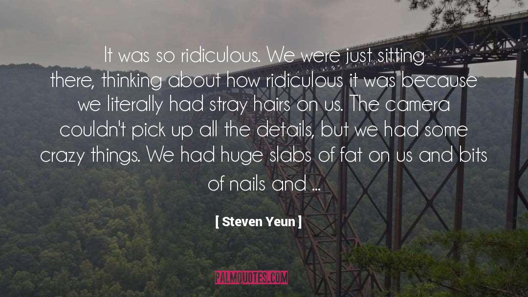 It Was All Over quotes by Steven Yeun