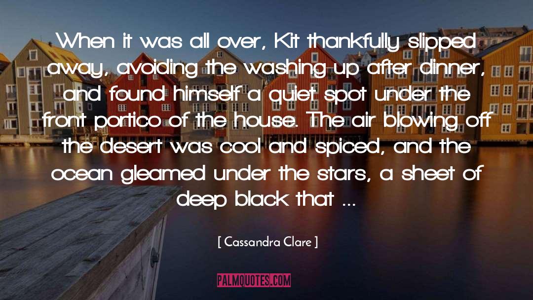 It Was All Over quotes by Cassandra Clare