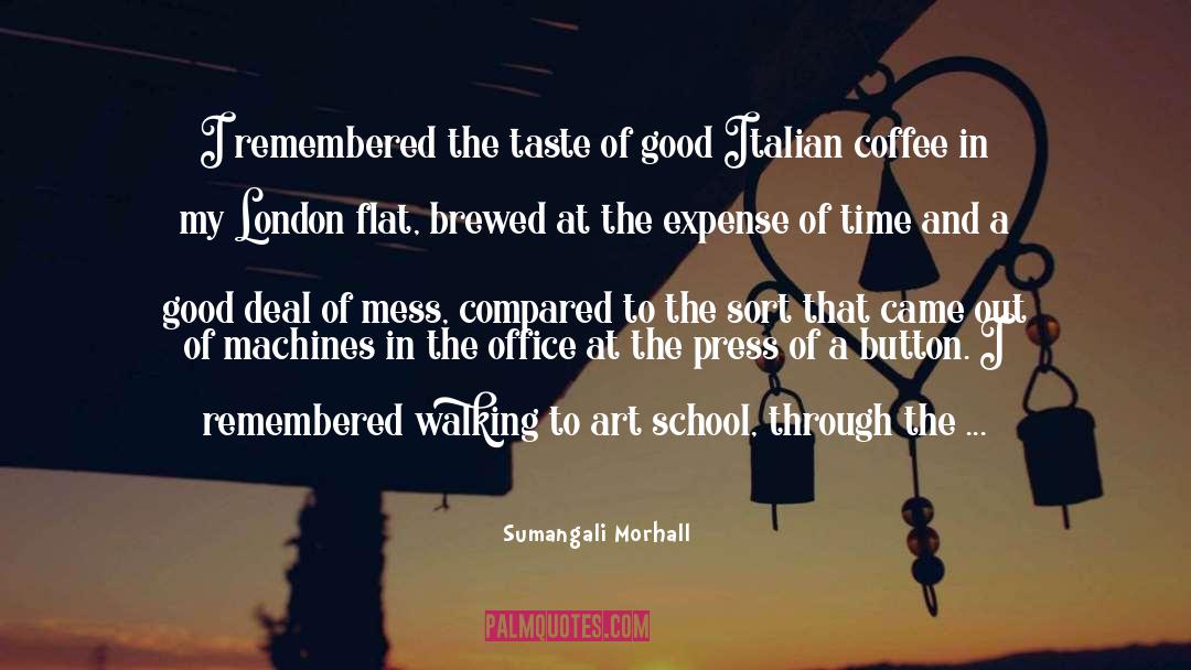 Italian Coffee quotes by Sumangali Morhall