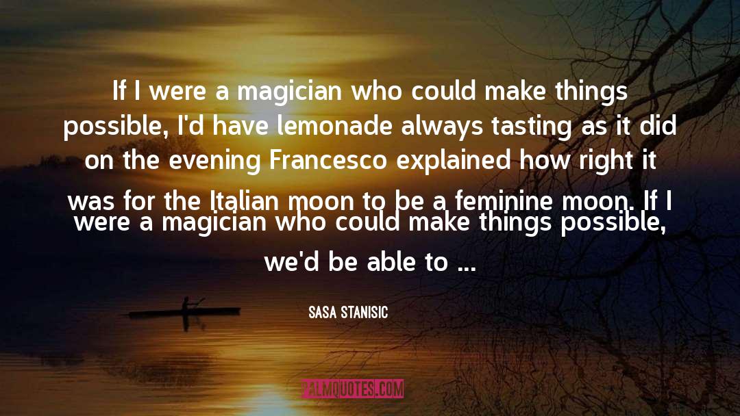 Italian Cooking quotes by Sasa Stanisic
