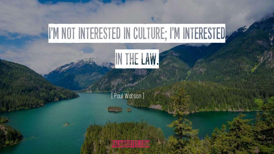 Italian Culture quotes by Paul Watson