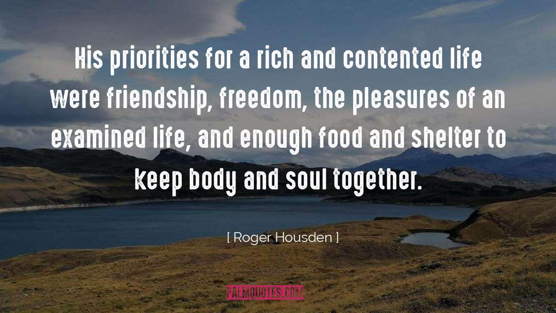 Italian Food Love quotes by Roger Housden