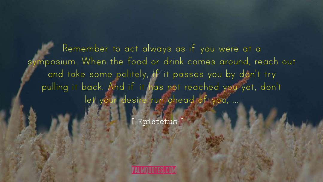 Italian Food quotes by Epictetus