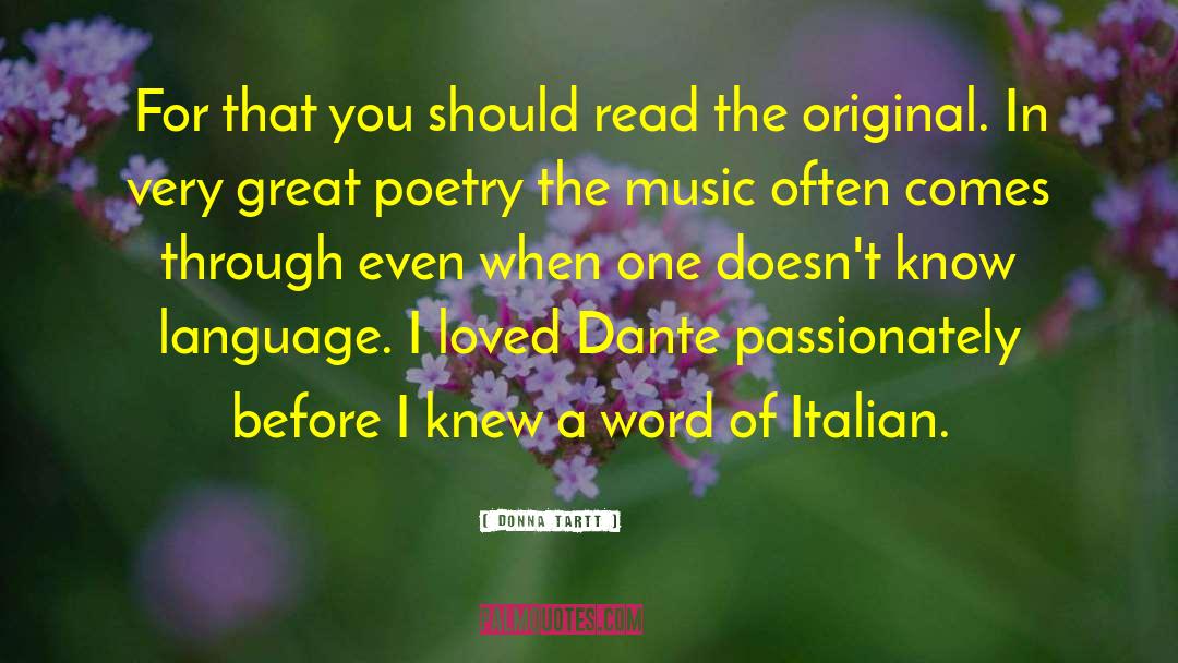 Italian Immigrants quotes by Donna Tartt