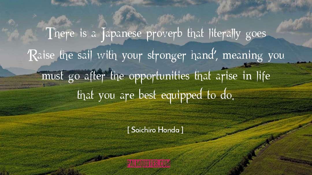Italian Proverb quotes by Soichiro Honda