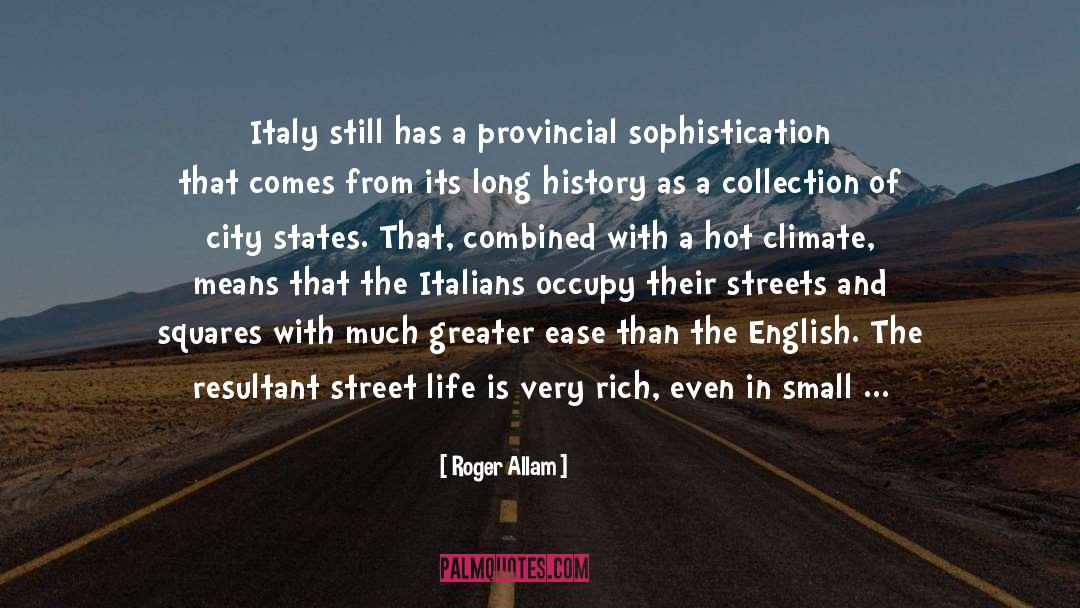 Italians quotes by Roger Allam