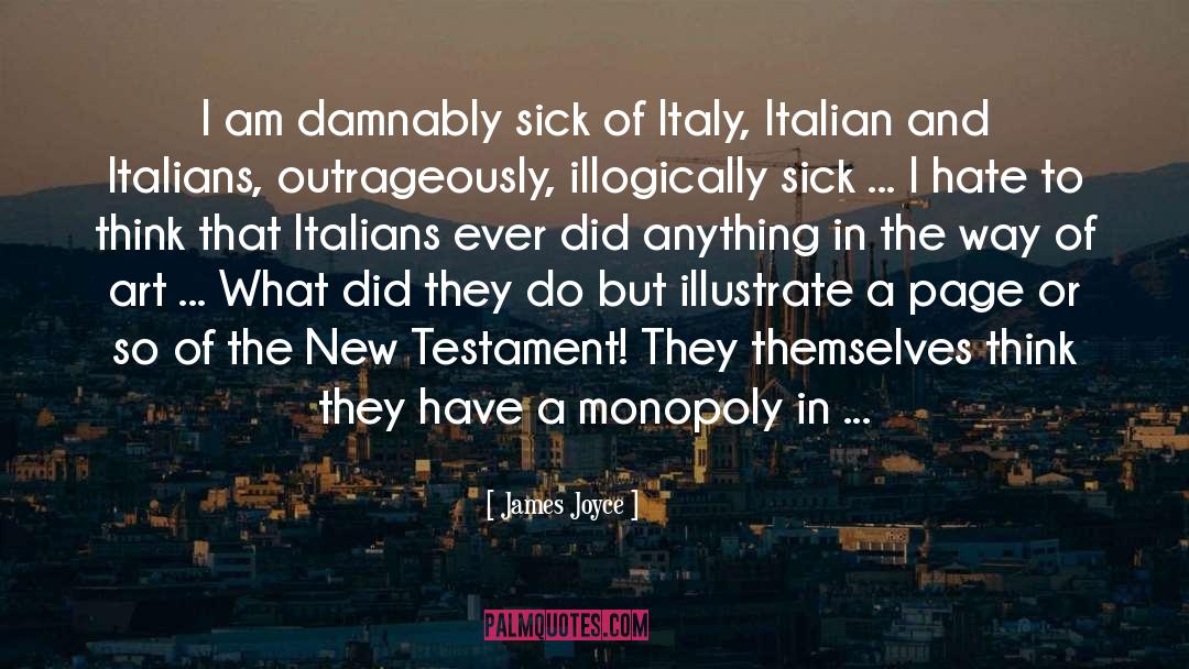 Italians quotes by James Joyce