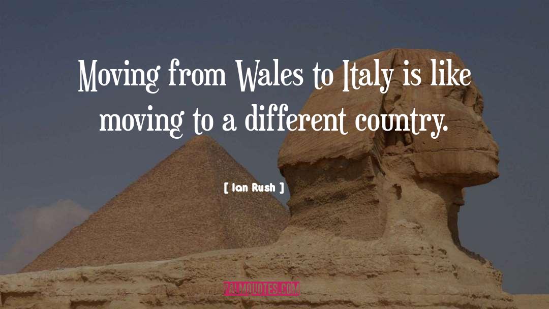 Italy quotes by Ian Rush