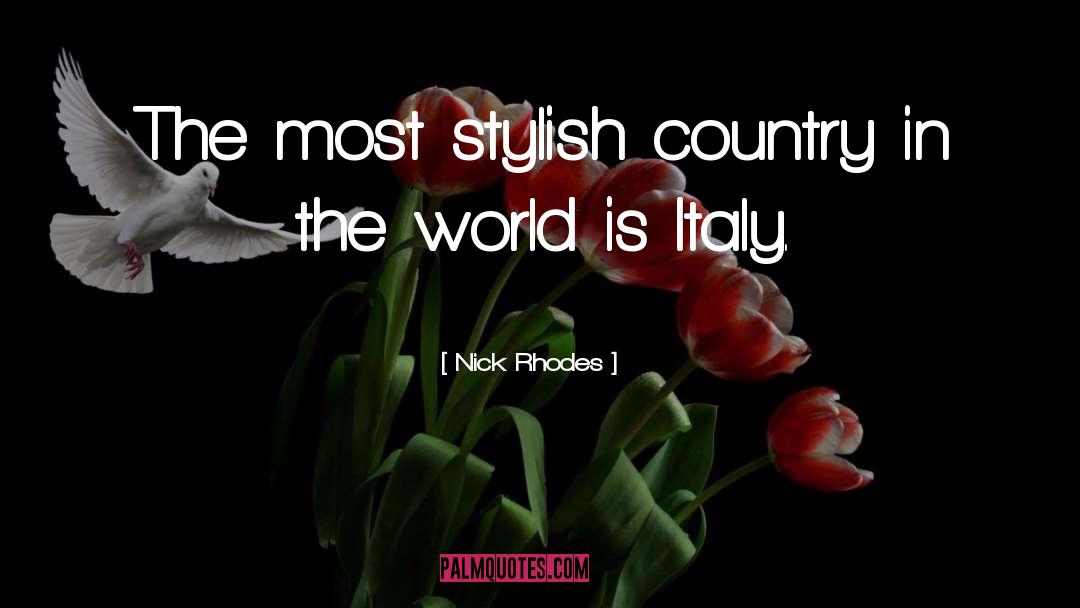 Italy Wwii quotes by Nick Rhodes