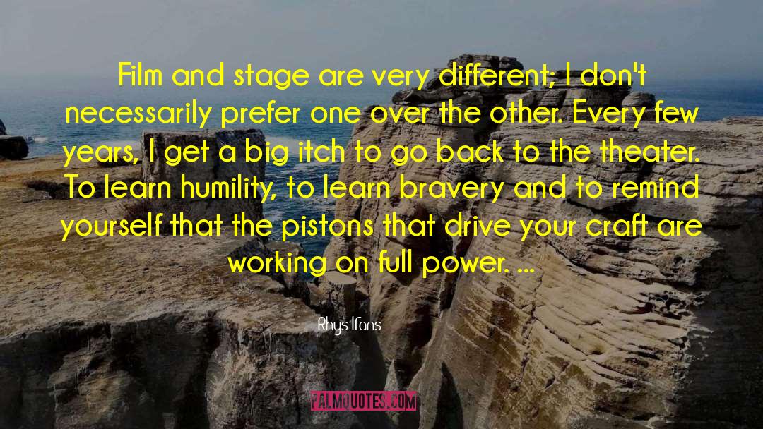 Itch quotes by Rhys Ifans