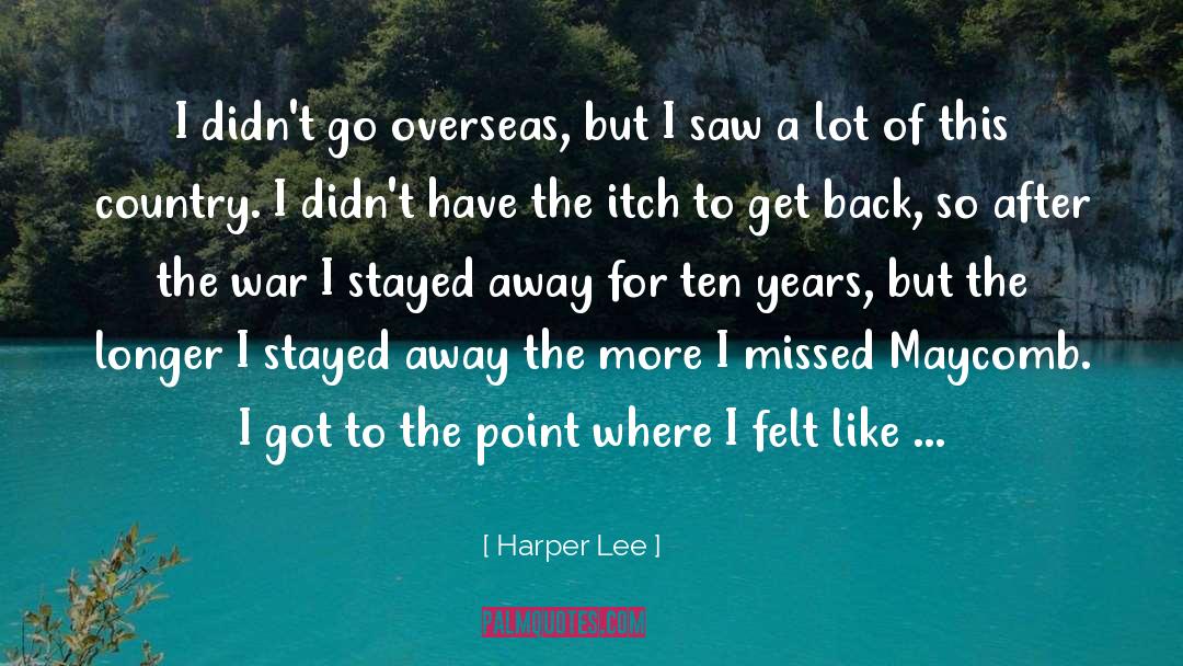 Itch quotes by Harper Lee