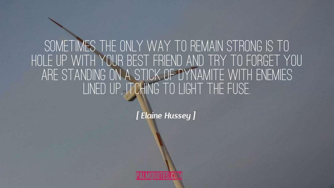 Itching quotes by Elaine Hussey