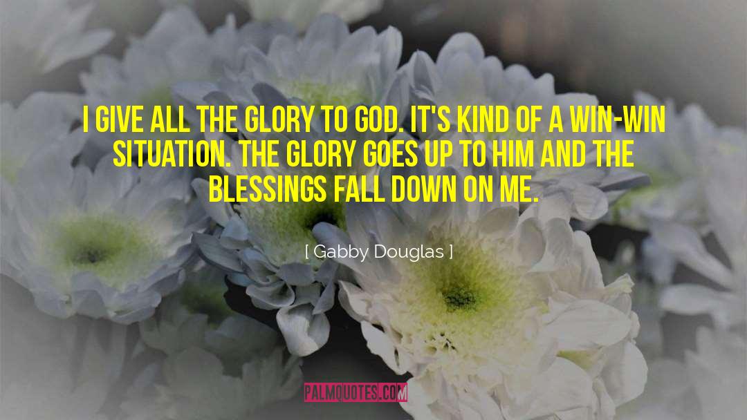 Its A Blessing And A Curse quotes by Gabby Douglas