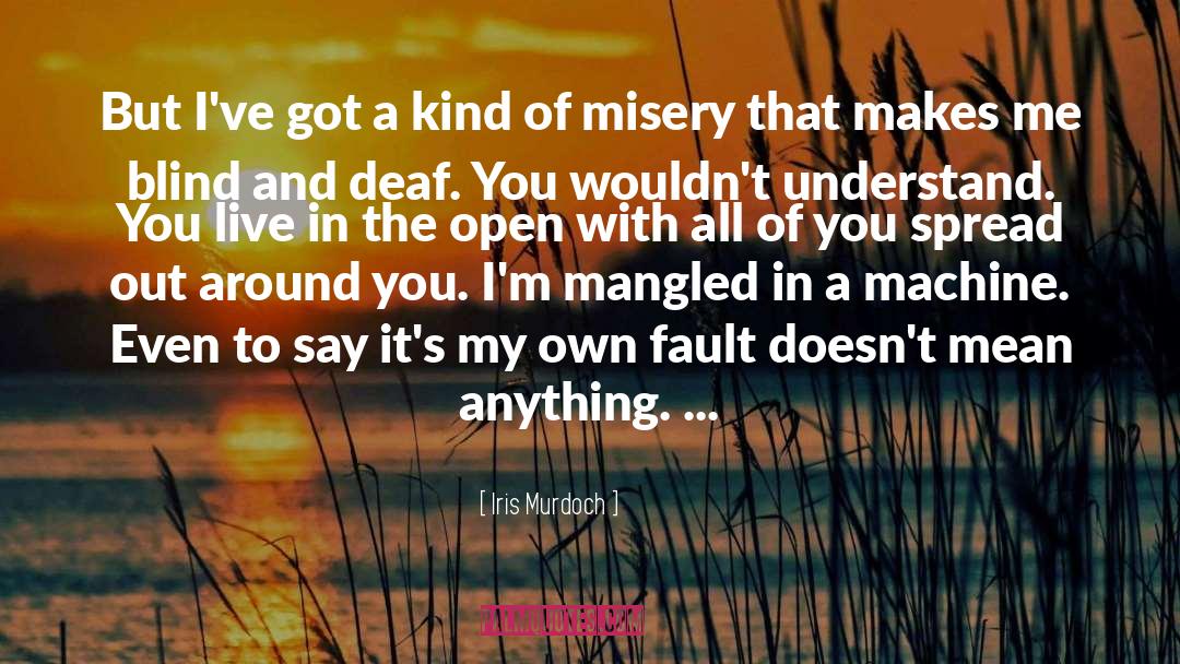 Its My Own Fault quotes by Iris Murdoch