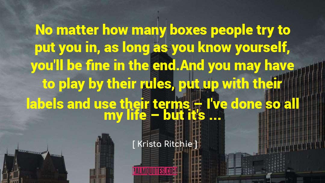 Its No Use Raising A Shout quotes by Krista Ritchie