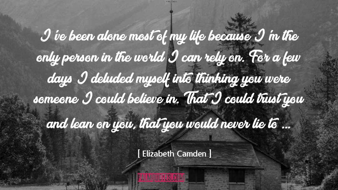 Its Only You And Me quotes by Elizabeth Camden