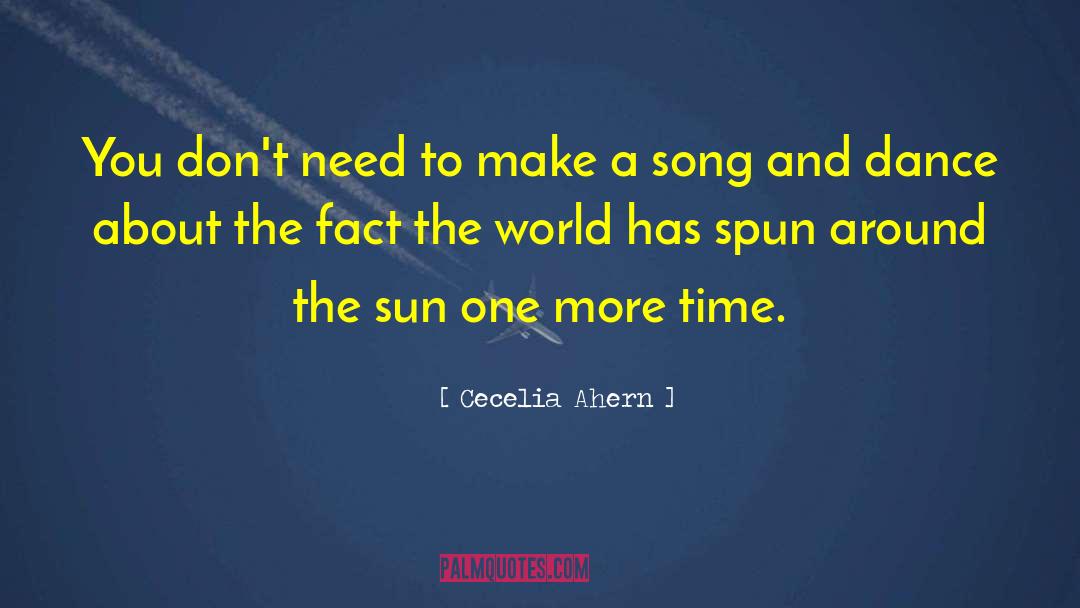 Itto Song quotes by Cecelia Ahern