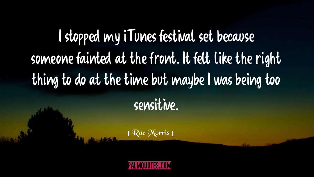 Itunes quotes by Rae Morris