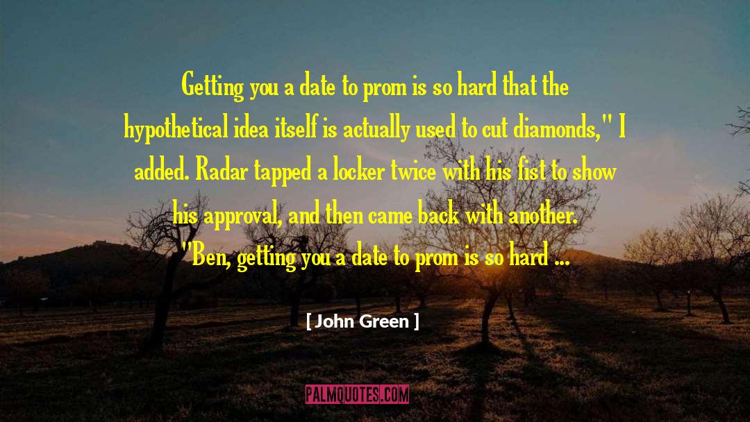 Iturralde Diamonds quotes by John Green