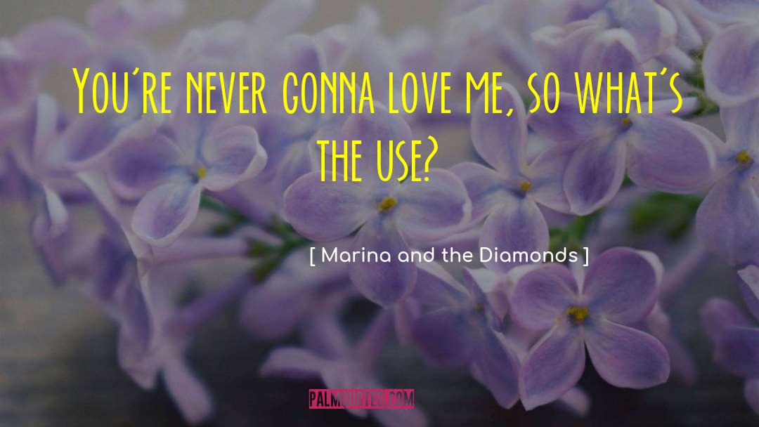 Iturralde Diamonds quotes by Marina And The Diamonds