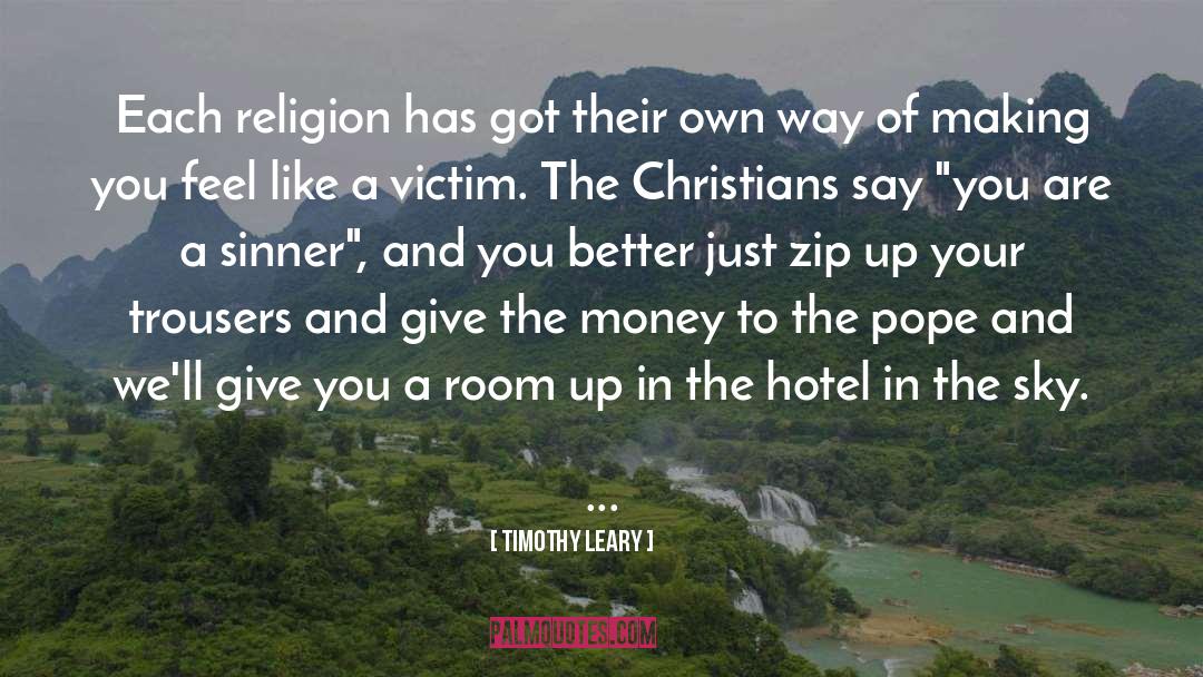 Ivalo Hotel quotes by Timothy Leary