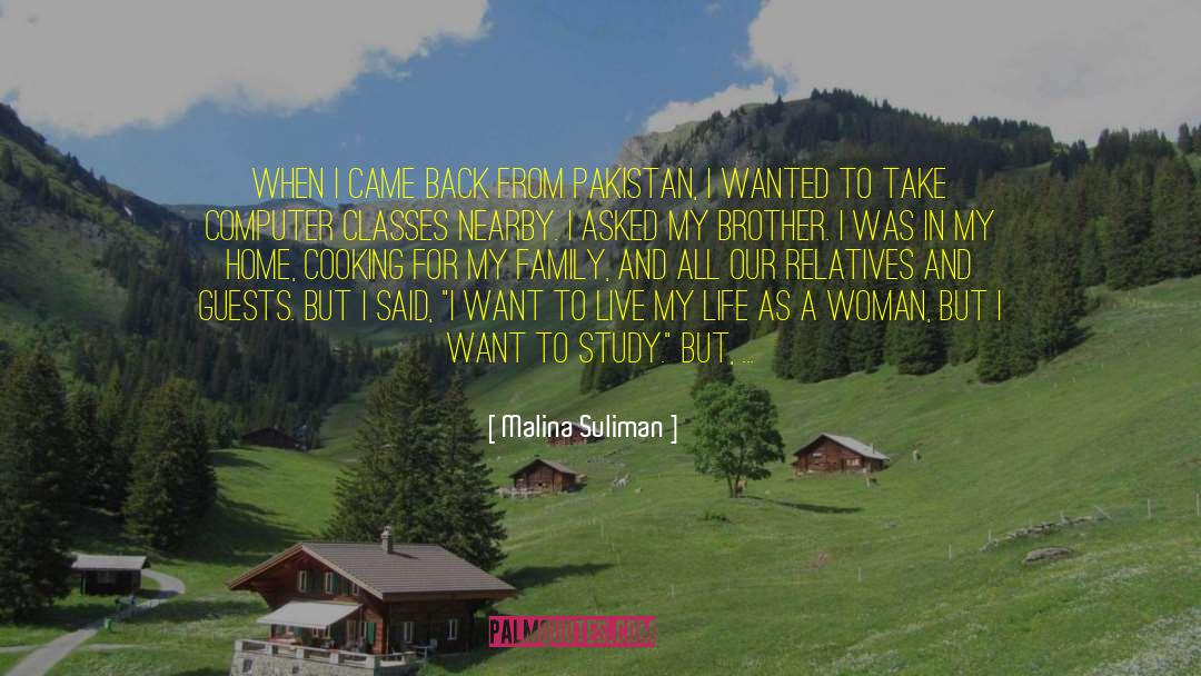 Ivanek Malina quotes by Malina Suliman