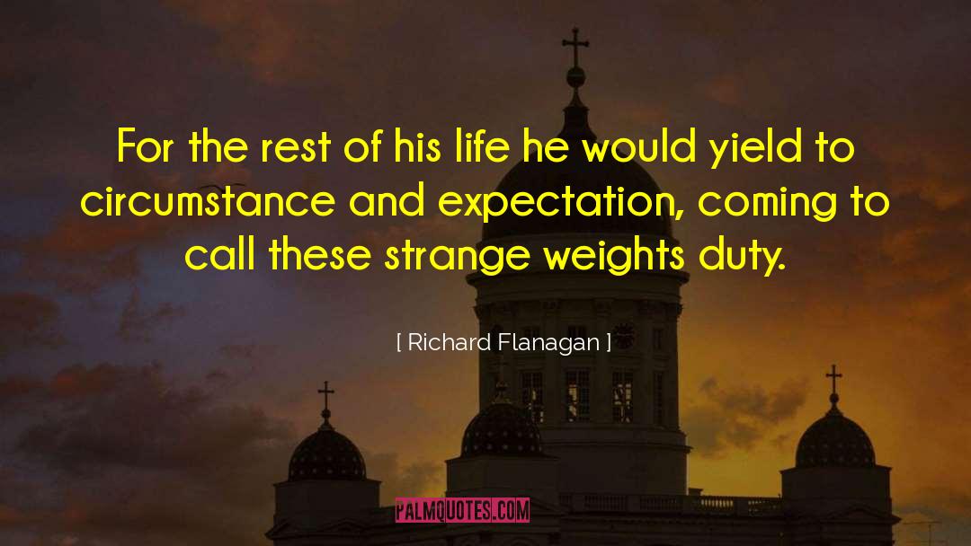 Ivanko Weights quotes by Richard Flanagan