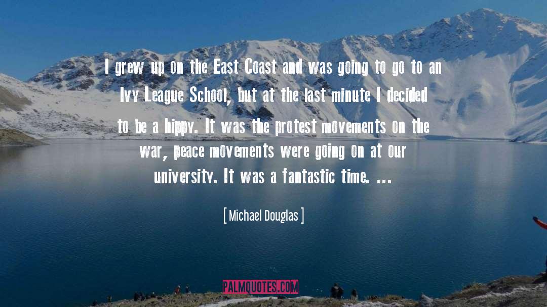 Ivy League quotes by Michael Douglas