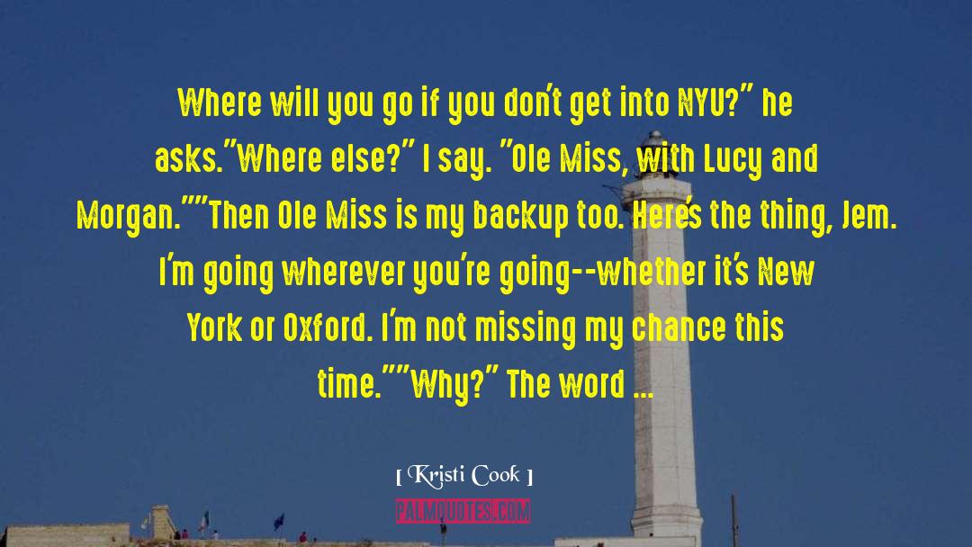 Ivy League quotes by Kristi Cook