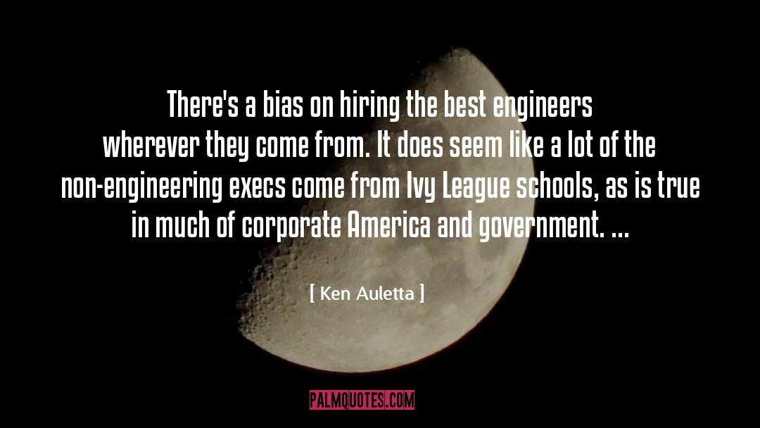 Ivy League quotes by Ken Auletta