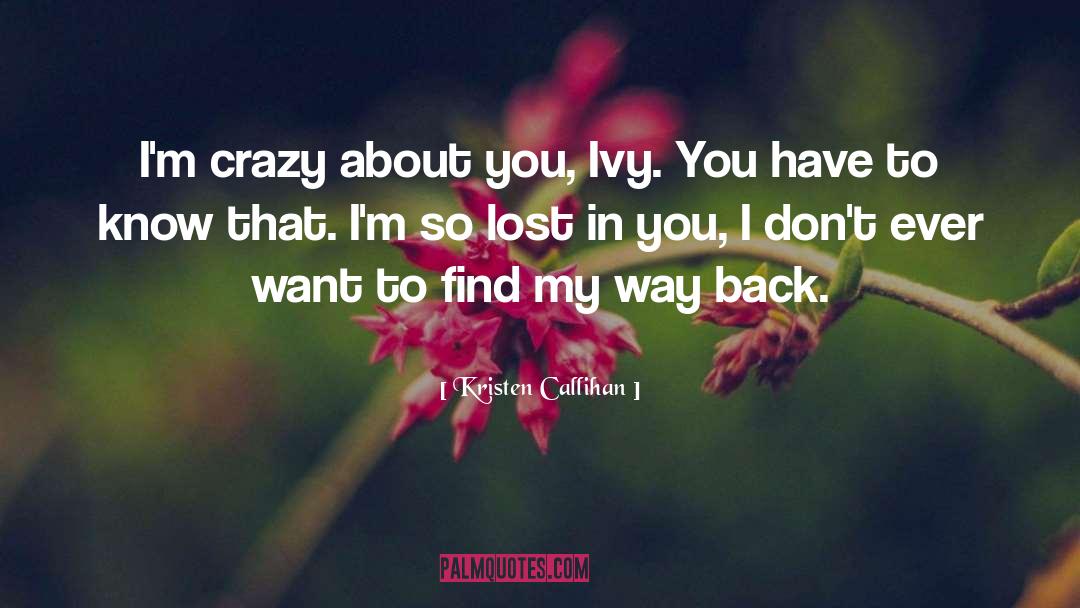 Ivy quotes by Kristen Callihan