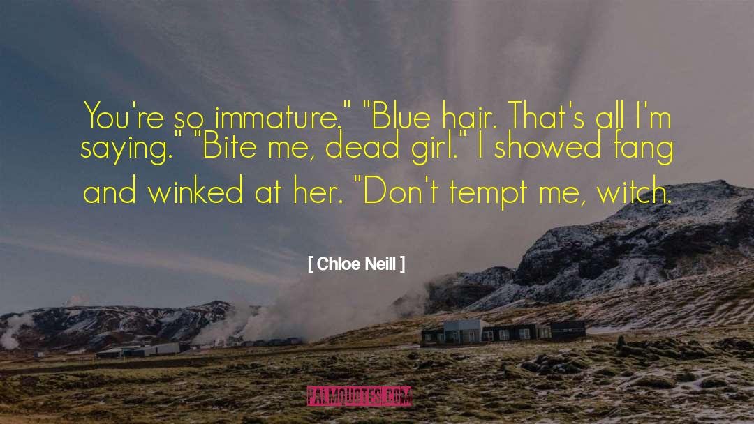 Izzy O Neill quotes by Chloe Neill